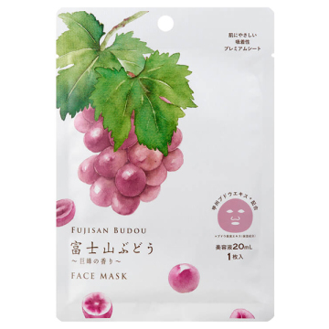 富士山ぶどう ～巨峰の香り～ フェイスマスク