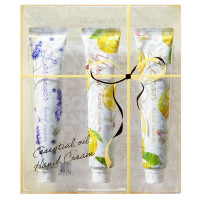 精油ハンドクリーム セットA【ラベンダー・ユズ・レモン】 / 20g×3本