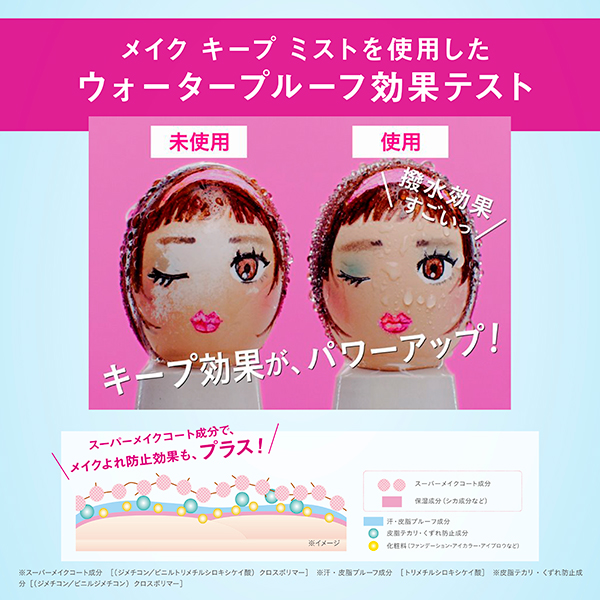 メイク キープ ミスト EX + 無香料 / 80mL / 限定品 / 無香料 1