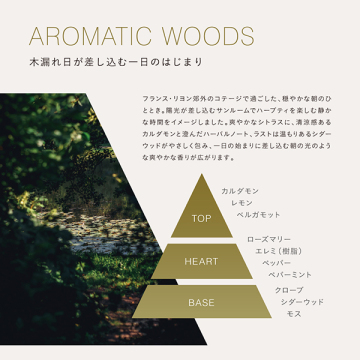 モイストブルーム ハンドクリーム(アロマティックウッズ) 03