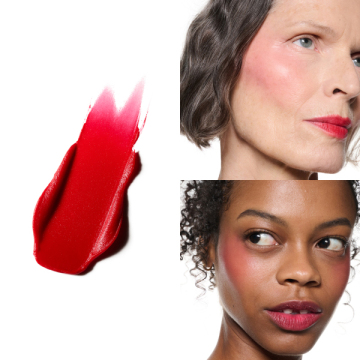 パウダー キス リップ + チーク ムース 02