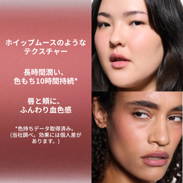 パウダー キス リップ + チーク ムース / 959 ベルベット テディ / 5ml 1