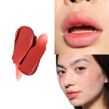 パウダー キス リップ + チーク ムース 02