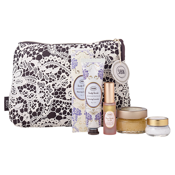 トラベルキット ラベンダー / 90g、10mL、60g、15mL、1個