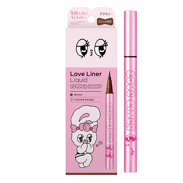 ラブ・ライナー リキッドアイライナーR5 / ブラウン / 0.55mL / 限定品(エスターバニーデザイン)