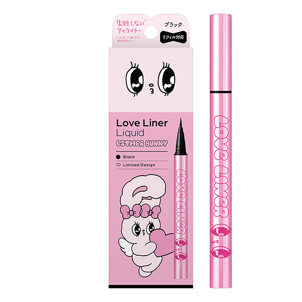 ラブ・ライナー リキッドアイライナーR5 / ブラック / 0.55mL / 限定品(エスターバニーデザイン)