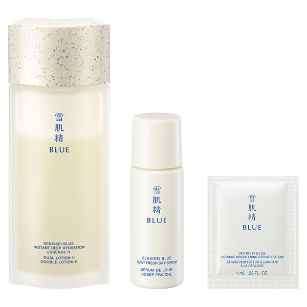 雪肌精BLUE 2点セット ディープ ハイドレイティング エッセンス リキッドIIキット / 雪肌精