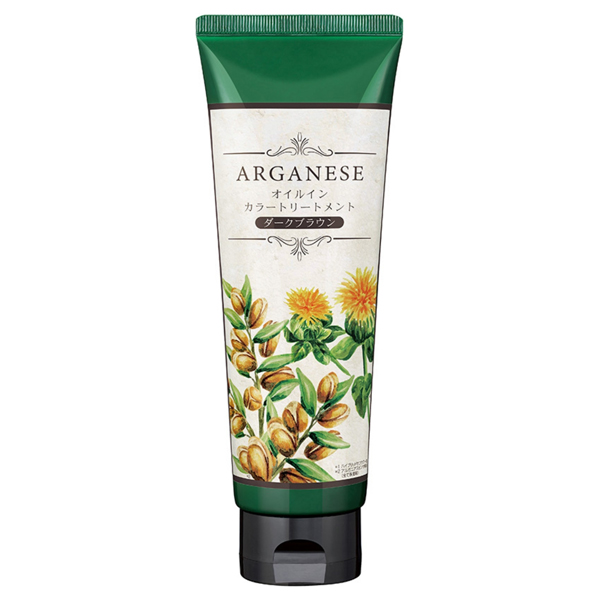 オイルインカラートリートメント / ダークブラウン / 180g / 本体 / ソフトフローラル