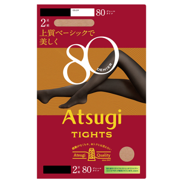 80デニールタイツ 上質ベーシックで美しく FP80002P