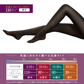 110デニールタイツ マットな深みで美しく FP11002P 04
