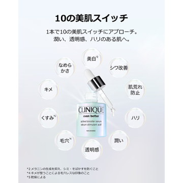 【mini COSME】【お一人様1点限り】【次回現品ご購入で使える500円オフクーポン付き】イーブン ベター アクティブ ブースター セラム〈医薬部外品〉 03