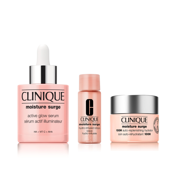 【Brand Festa 限定 約8,600 円(税込)相当】モイスチャー サージ グロウ リファイン セラム セット / 30mL、7mL、15mL