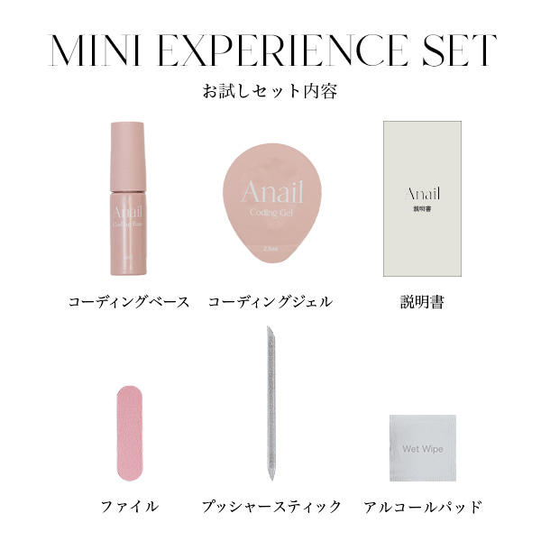 コーディングセット / 3ml、2.5ml 1
