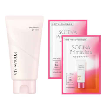 プレメイクアップ ジェルウォッシュセット