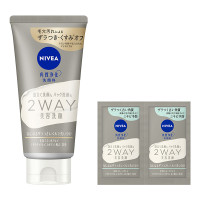 ニベアクリアビューティー2WAY美容洗顔 セット / 120g、2g×2