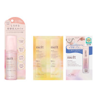 モイストオイル セット / 80ml、20ml、1g / ゼラニウム&ミュゲの香り