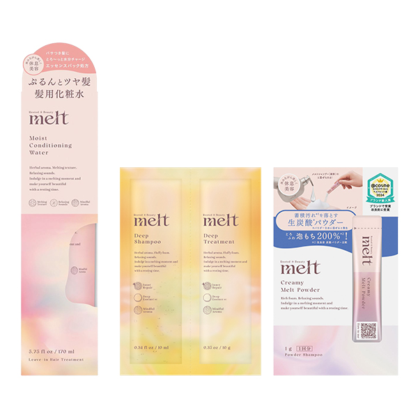 【数量限定】モイストコンディショニングウォーター セット / 170ml、20ml、1g / ゼラニウム&ミュゲの香り