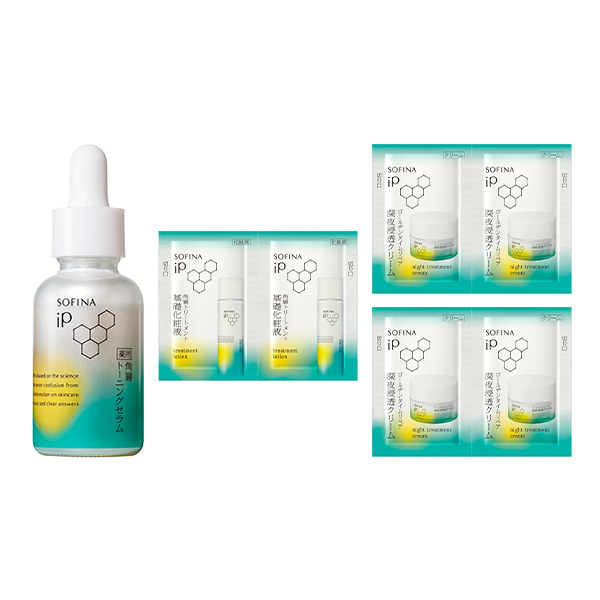 【数量限定】薬用角層トーニングセラム / 30mL、1.2mL×2、0.6g×4