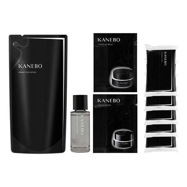 【数量限定】ラディアントスキンリファイナーレフィル セット / 170ml、7ml、2枚入り×5、0.5g、0.5g / レフィル