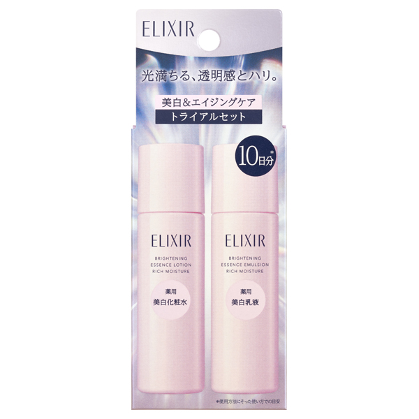 ブライトニング トライアルセット しっとりタイプ ca / 30mL×2本 / 本体 / リラックス感のあるアクアフローラルの香り / しっとり