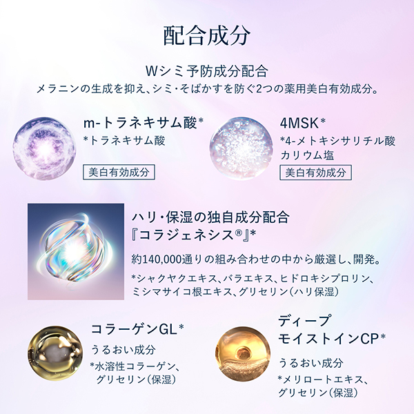ブライトニング ローション ca / 150mL / 詰替え / リラックス感のあるアクアフローラルの香り / みずみずしい 1