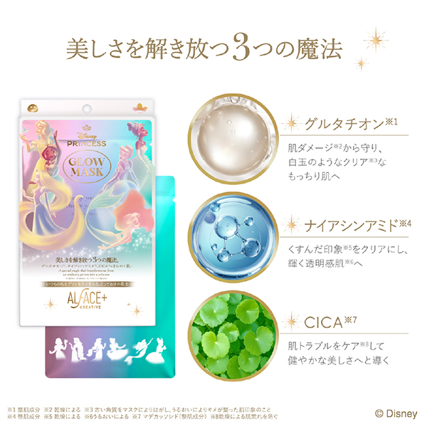 CR プリンセスグロウマスク / ALFACE(オルフェス)(フェイス用シート
