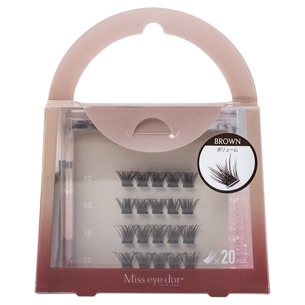 1秒まつエク / ボリューム ブラウン / 20束