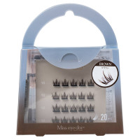 1秒まつエク / クラウン ブラウン / 20束