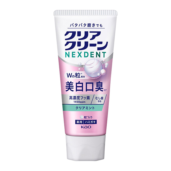 クリアクリーンNEXDENT 美白口臭 / 110g / クリアミント