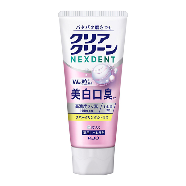 クリアクリーンNEXDENT 美白口臭 / 110g / スパークリングシトラス