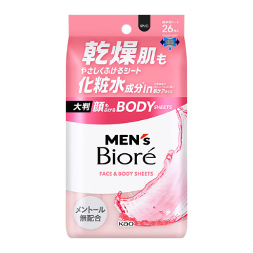 顔もふけるボディシート 肌ケアタイプ