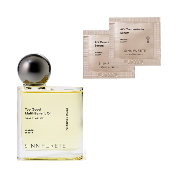 トゥーグッド マルチベネフィットオイル ピュリフィケーション・オブ・マインド+AGセラムaラミ2包セット / 50mL、2包 / 限定品 / ピュリフィケーション・オブ・マインド