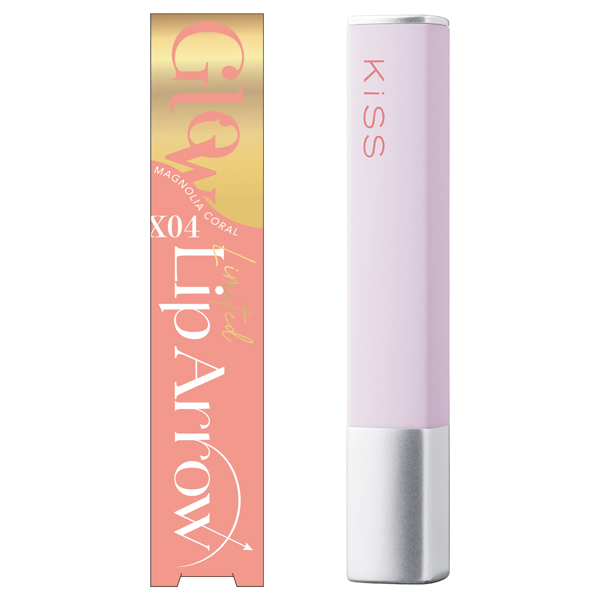 【入荷次第販売開始】リップアロー グロウX / 04 マグノリアコーラル / 0.8g