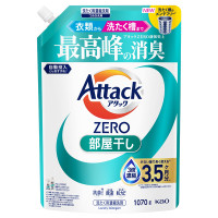 アタックZERO 部屋干し / つめかえ用 / 1070g / サンシャインブリーズの香り(微香)