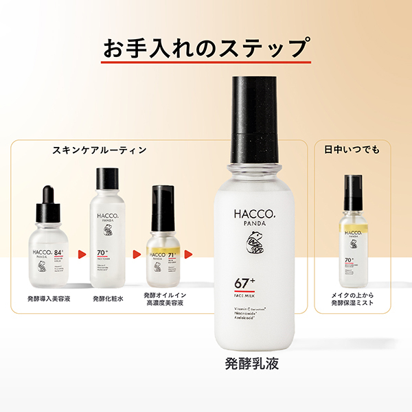 発酵乳液 / HACCO.PANDA(乳液, スキンケア・基礎化粧品)の通販