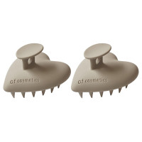 ヘッドスパブラシフィット / 本体 / グレージュ / 2個