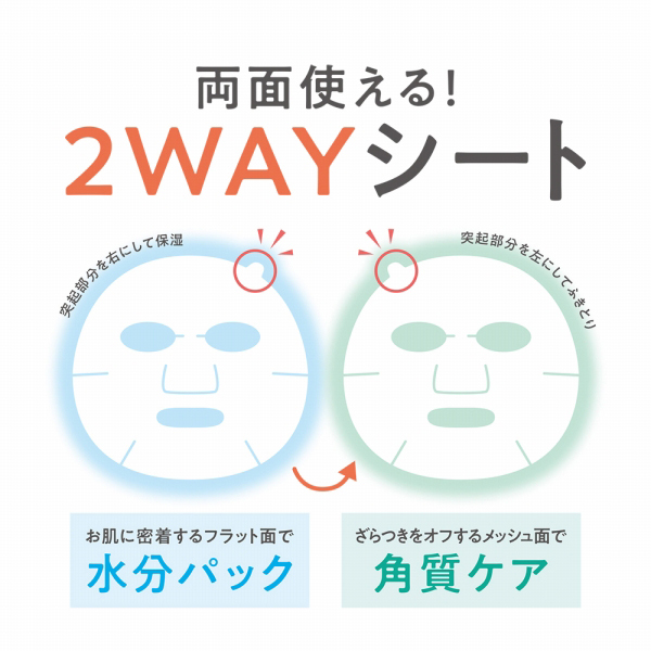ナチュラルクリアマスク / セザンヌ(フェイス用シートパック・マスク