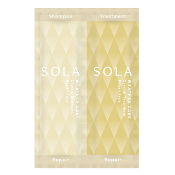 クリスタル リペアタイプ シャンプー&ヘアトリートメント 2連お試し