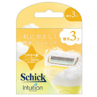 イントゥイション つや肌 替刃 / 3個