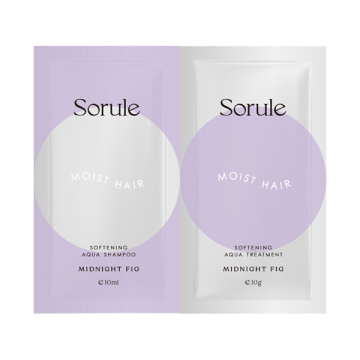 ソフニングアクアシャンプー・トリートメント サシェ