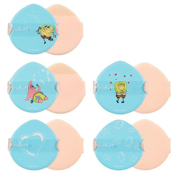 スポンジボブ ブラシフィットパフ / 5P