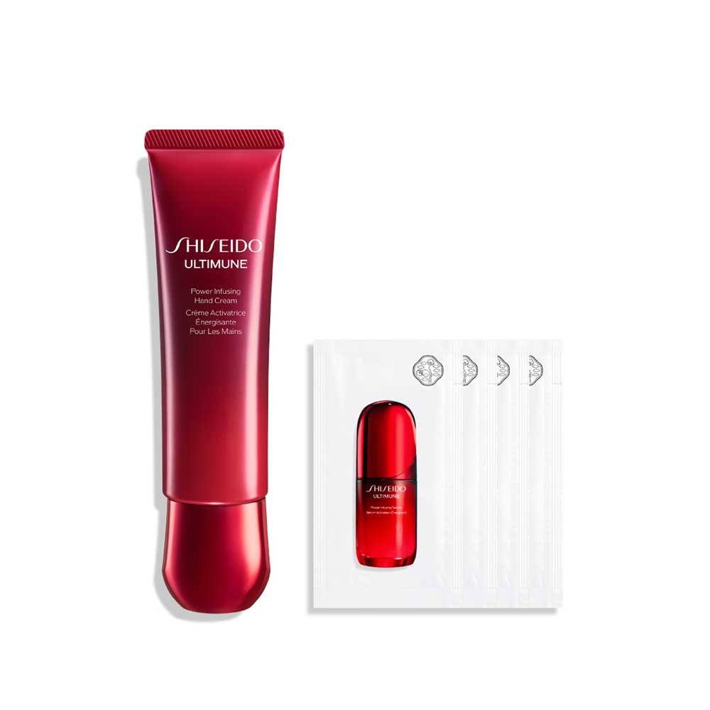 アルティミューン パワライジング ハンドクリーム 限定セット / 50g、1.5mL×4包 / グリーンフローラルの香り