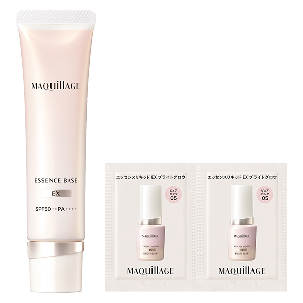 エッセンスベース EX ピュアアイボリー 限定セット / SPF50+ / PA++++ / ピュアアイボリー / 30g、0.3mL×2包 / ホワイトフローラルとシトラスの香り