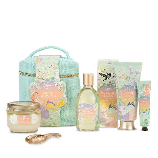 ボディケアギフト ホワイトティー・セレブレーション / 300mL、320g、200mL、30mL、1本、1個