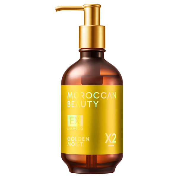 モロッカンビューティシャンプーゴールデンモイストEX / 430mL / 本体 / プリズムローズの香り