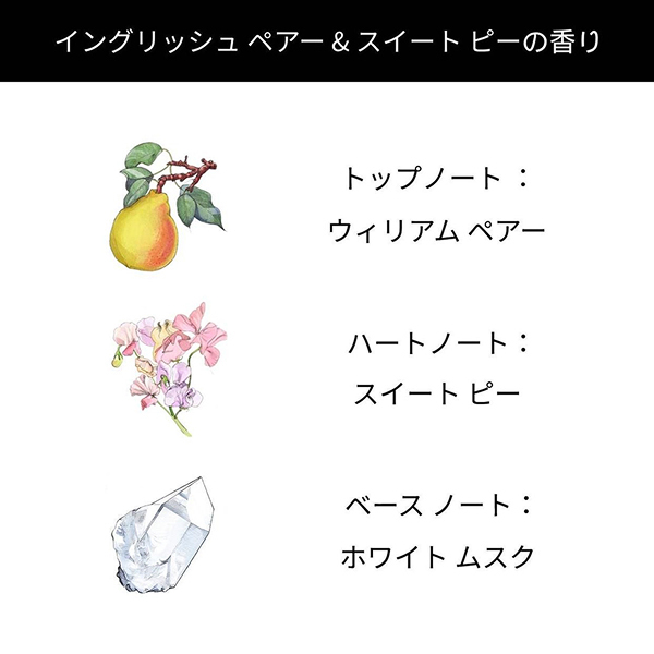 イングリッシュ ペアー & スイート ピー ヘア ミスト / Jo Malone