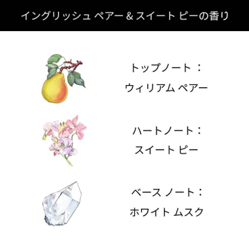 イングリッシュ ペアー & スイート ピー ハンド クリーム 02