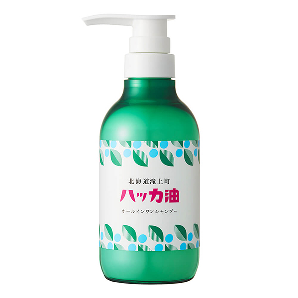北海道ハッカ油 オールインワンシャンプー / 365mL