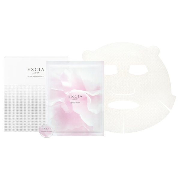エクシア ブルーミング ウイークエンド / 5.0g×4個、40ml×4枚 / セット品
