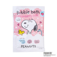 ピーナッツもこもこバブルバス / 30g / ストロベリーミルクの香り